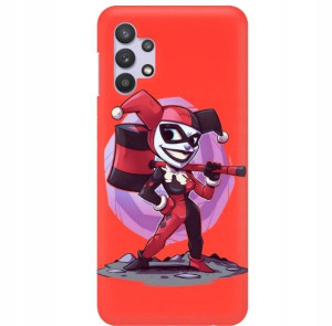 Etui Matowe Czerwony do SAMSUNG A32 4G Modne Wzory