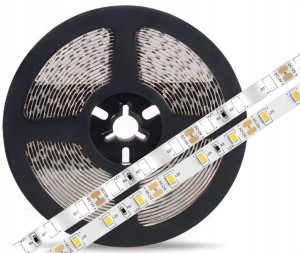 Taśma LED 5W 1 METR max.30 metrów Zimna BASIC