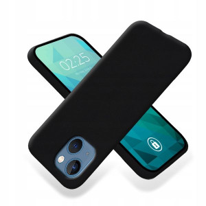 Etui Matowe Do Iphone 14 Czarne Smooth Ochronne