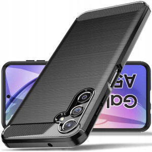 Etui Karbon Case Do Samsung Galaxy A54 + Szkło