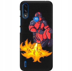 Etui Matowe do MOTOROLA E7 POWER Modne Mix Wzorów