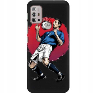 Etui Matowe do MOTOROLA G30 Football Sport Wzory