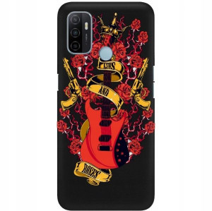 Etui Matowe do OPPO A53 2020 Dla Fana Rocka Wzory