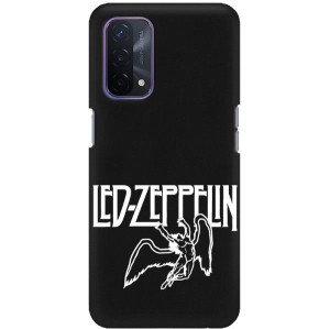 Etui Matowe do OPPO A74 5G Dla Fana Rocka Wzory
