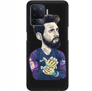 Etui Matowe do OPPO RENO 5F Football Sport Wzory