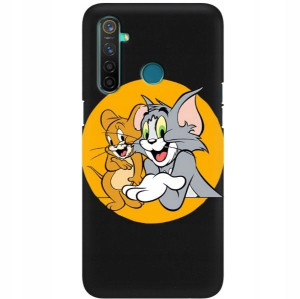 Etui Matowe Do REALME 5 Bajki Kreskówki Mix Wzorów