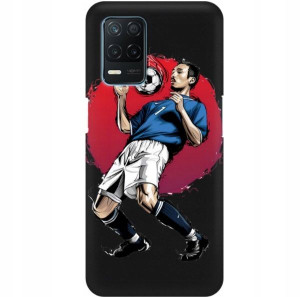 Etui Matowe do REALME V13 5G Football Sport Wzory