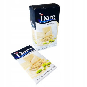 Eti Czekolada Dare Biała Z Pistacjami 70g X 7 Szt