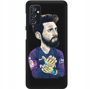 Etui Matowe do SAMSUNG M52 5G Football Sport Wzory