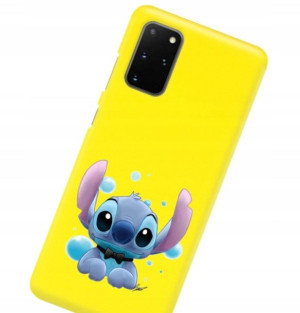 Etui Matowe do SAMSUNG S20 PLUS ŻÓŁTY Filmy Wzory