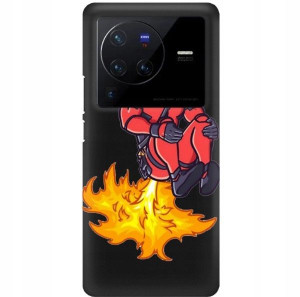 Etui Matowe do VIVO X80 PRO Modne Zabawne Wzory