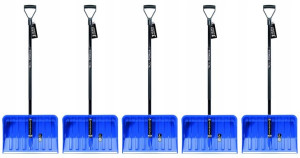 5x łopat do śniegu lodu błota duże zgarniacze 55cm