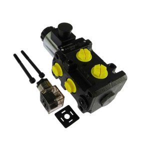 Dzielnik zawór elektrozawór kier elektromag kontroli W-E12DVS6/2 G1/2" 50L