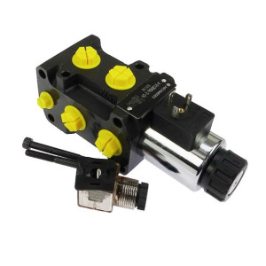 Dzielnik zawór elektrozawór kierunk elektroma kontroli E12DVS6/2 G1/2" 50L