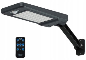 Lampa Solarna LED Naświetlacz z Czujnikiem + PILOT