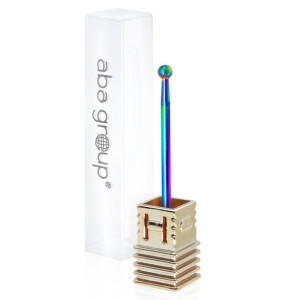Aba Group FREZ DIAMENTOWY do skórek kulka 4mm rainbow