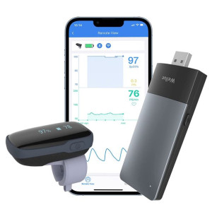 Monitor snu. OxyLink Remote z Wi-Fi. Bezdech, Alarm, Aplikacja