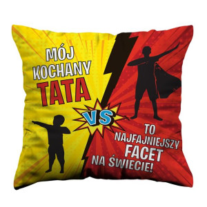 Poduszka Dzień Mamy Matki Taty 40x40 Full Print