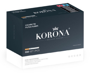 Gilzy Papierosowe Korona Normal 550 Szt Gilza