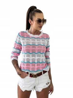 Stylowy Sweter w Wiosennych Kolorach