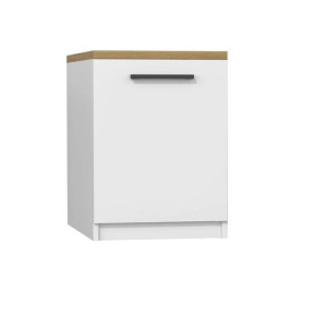 Szafka Kuchenna Do Zestawu 60cm Biel Dąb Artisan
