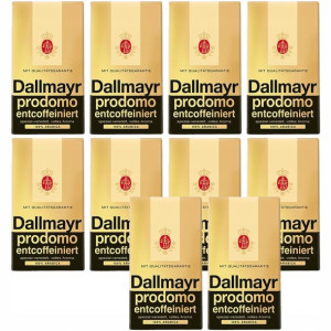 KAWA MIELONA bezkofeinowa DALLMAYR 10x500g