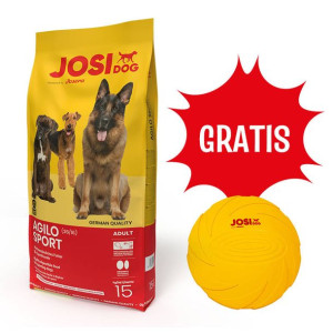 JOSERA JosiDog Agilo Sport 15kg + Frisbee GRATIS!!