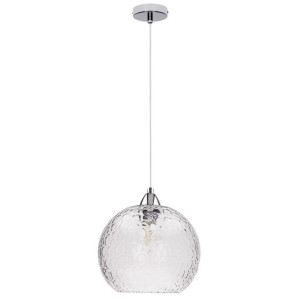 Universe Lampa Wisząca 1xe27 Max.60w Chrom/transparentny Chromowana