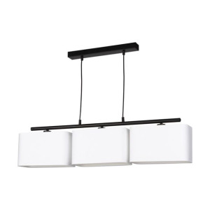 Vertigo Lampa Wisząca 3xe27 Max.25w Czarny/biały Czarna