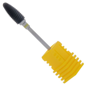 FREZ CERAMICZNY stożek czarny YELLOW XF delikatny metal