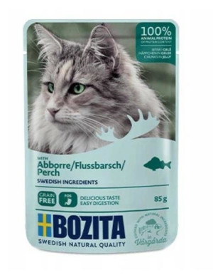 Bozita saszetka - kawałeczki w galaretce z Okoniem 85g - mokra karma dla ko