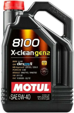 Olej Syntetyczny Motul 8100 X-clean C3 L 5w-40