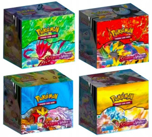 Pokemon Go Zestaw Karty Pokemon Mega Box 360 Kart Scarlet & Violet