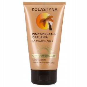 Kolastyna Przyspieszacz opalania twarz ciało 150 ml