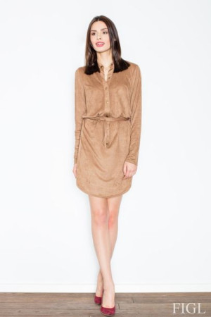 Figl Sukienka Model M454 Brown XL