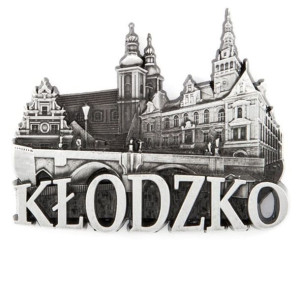 Magnes na lodówkę panorama Kłodzko