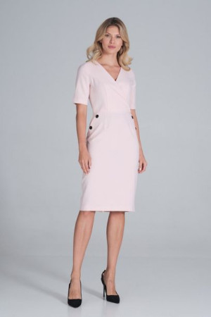 Figl Sukienka Model M851 Pink L