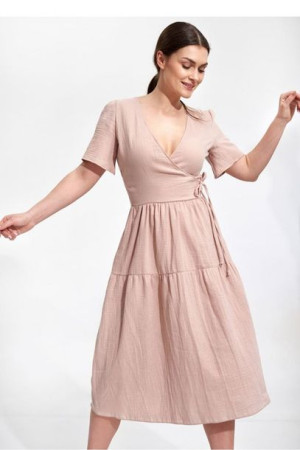 Figl Sukienka Model M872 Beige L