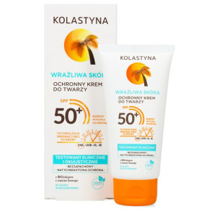 Kolastyna Wrażliwa skóra ochronny krem do twarzy SPF 50 50 ml