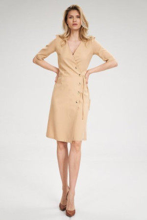 Figl Sukienka Model M703 Beige XL