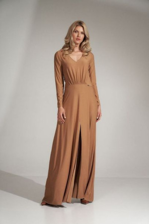 Figl Sukienka Model M727 Beige L