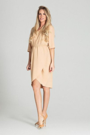 Figl Sukienka Model M702 Beige M