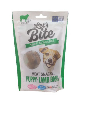 Brit Let's Bite Meat Snacks Puppy Lamb Bars 80g