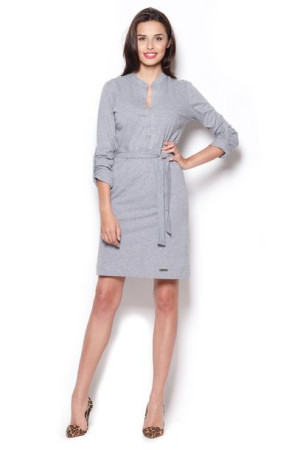 Figl Sukienka Model 287 Grey M
