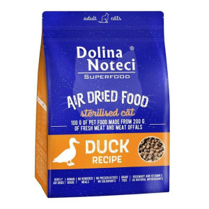 DOLINA NOTECI SUPERFOOD Danie z kaczki karma suszona dla kota po sterylizac