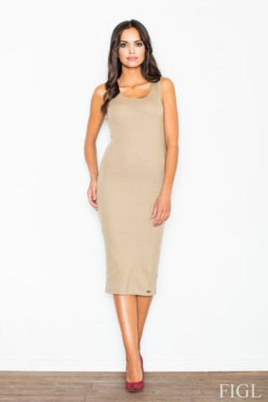 Figl Sukienka Model M282 Beige S/M