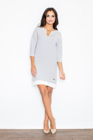 Figl Sukienka Model 333 Grey XL
