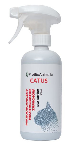 PROBIO ANIMALIA Catus - mikroorganiczny neutralizator zapachów dla kotów 50