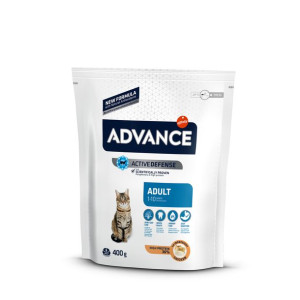 ADVANCE Adult Chicken & Rice - sucha karma z kurczakiem dla kotów 400g [922