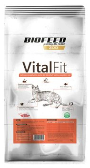 BIOFEED VitalFit - młode koty wszystkich ras z łososiem 2kg